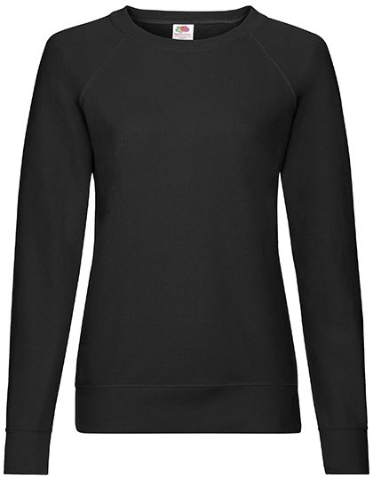 Fruit of the Loom Ladies´ Lightweight Raglan Sweat 62-146-0 bedrucken