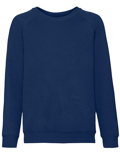 Fruit of the Loom Kids´ Classic Raglan Sweat 62-039-0 bedrucken