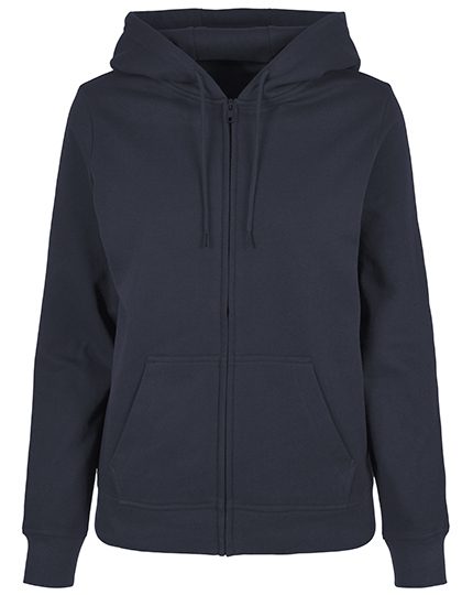 Build Your Brand Basic Ladies Basic Zip Hoody BB009 bedrucken