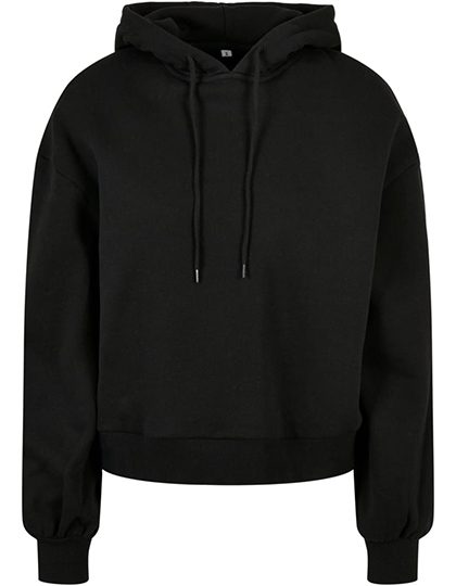 Build Your Brand Ladies´ Organic Oversized Hoody BY183 bedrucken