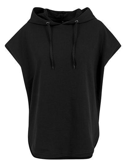 Build Your Brand Ladies` Sleeveless Hoody BY034 bedrucken