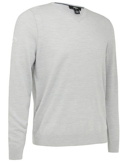 Callaway Men´s V-Neck Merino Sweater CGGS80Z2 bedrucken