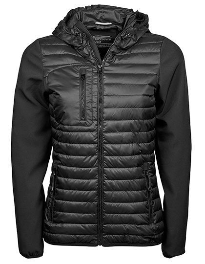 Tee Jays Women´s Hooded Crossover Jacket 9629 bedrucken