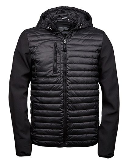 Tee Jays Men´s Hooded Crossover Jacket 9628 bedrucken