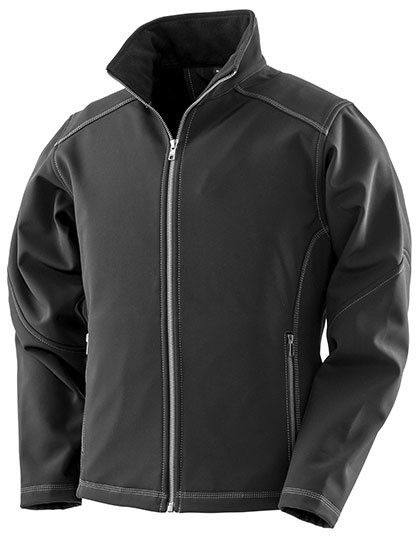 Result Workguard Women´s Treble Stitch Softshell Jacket R455F bedrucken