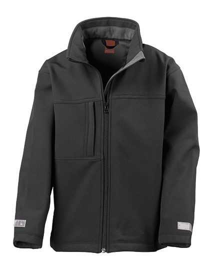 Result Junior Classic Soft Shell Jacket R121J bedrucken