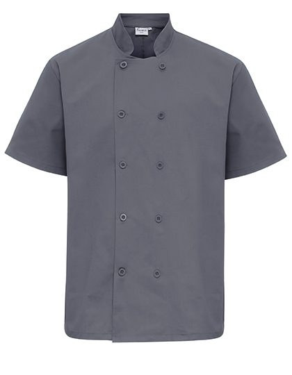 Premier Workwear Short Sleeve Chef´s Jacket PR656 bedrucken