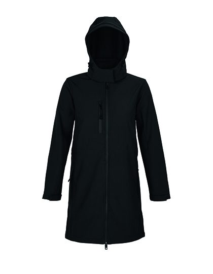 NEOBLU Women´s Long Softshell Coat Achille 03794 bedrucken
