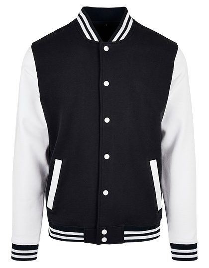 Build Your Brand Basic Basic College Jacket BB004 bedrucken