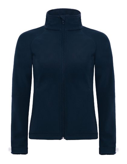 B&C COLLECTION Women´s Hooded Softshell JW937 bedrucken
