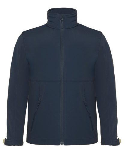 B&C COLLECTION Kids´ Hooded Softshell Jacket JK969 bedrucken