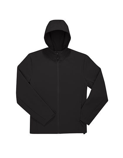 B&C BE INSPIRED Reset Hooded Softshell JG006 bedrucken
