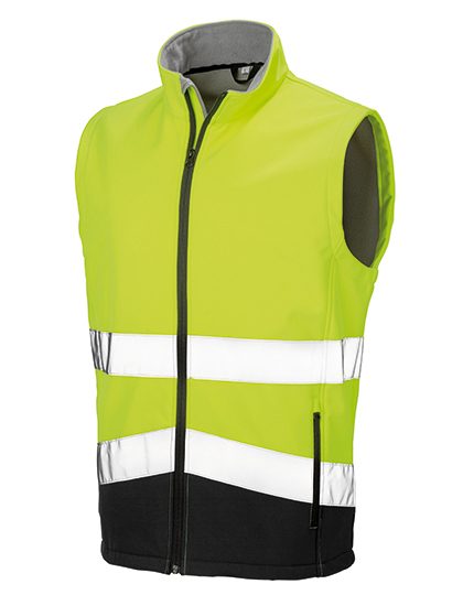 Result SafeGuard Printable Safety Softshell Gilet R451X bedrucken