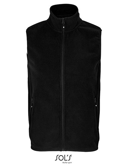 SOL´S Unisex Factor Zipped Fleece Bodywarmer 03822 bedrucken