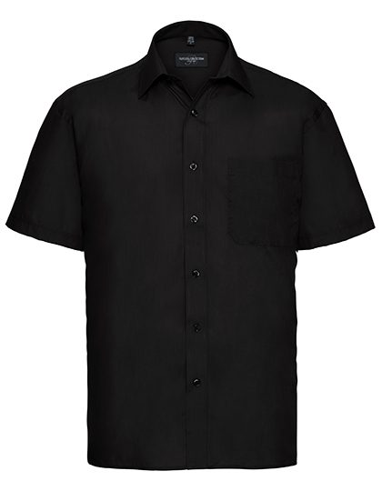 Russell Athletic Collection Men's Short Sleeve Classic Polycotton Poplin Shirt R-935M-0 bedrucken