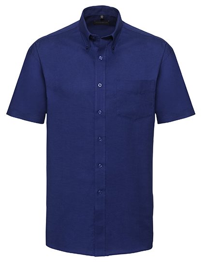 Russell Athletic Collection Men's Short Sleeve Classic Oxford Shirt R-933M-0 bedrucken
