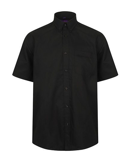 Henbury Men´s Wicking Short Sleeve Shirt H595 bedrucken