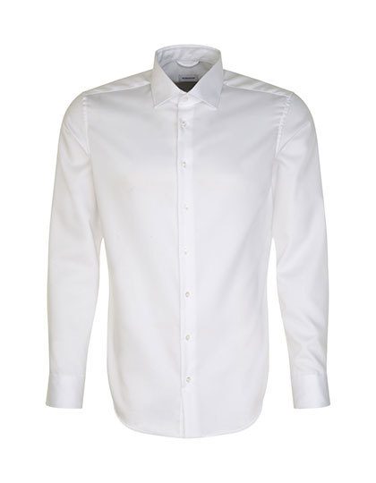 Seidensticker Men´s Shirt Shaped Fit Fine Twill Longsleeve 843510 bedrucken