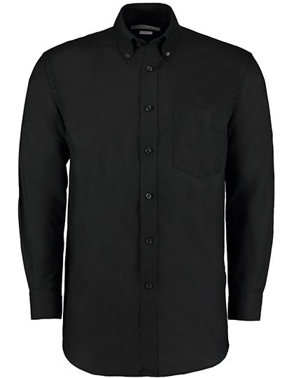 Kustom Kit Men´s Classic Fit Workwear Oxford Shirt Long Sleeve KK351 bedrucken