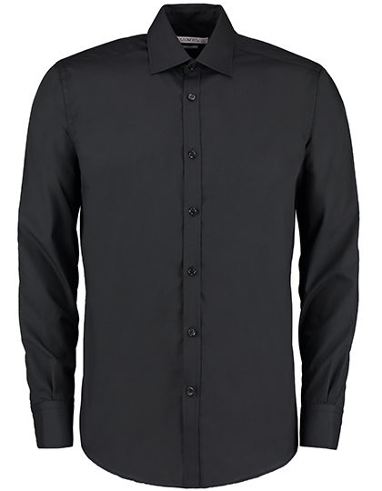 Kustom Kit Men´s Slim Fit Business Shirt Long Sleeve KK192 bedrucken