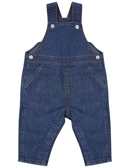 Larkwood Denim Dungarees LW700 bedrucken