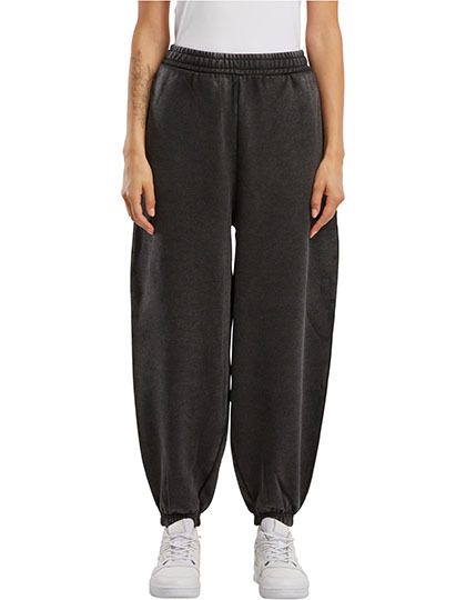 Build Your Brand Ladies Vintage Heavy Sweatpants BY300 bedrucken
