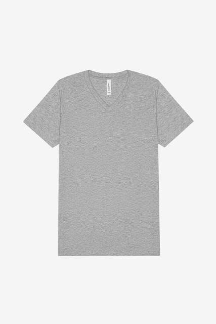 Bella Unisex Heather Cvc V-Neck Tee bedrucken