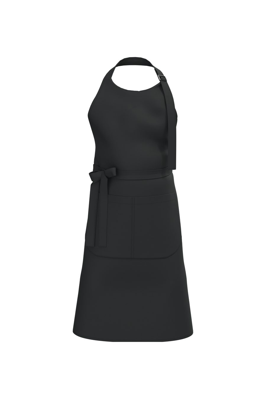 Kariban Bio-Baumwolle Schürze mit Tasche K8007 bedrucken