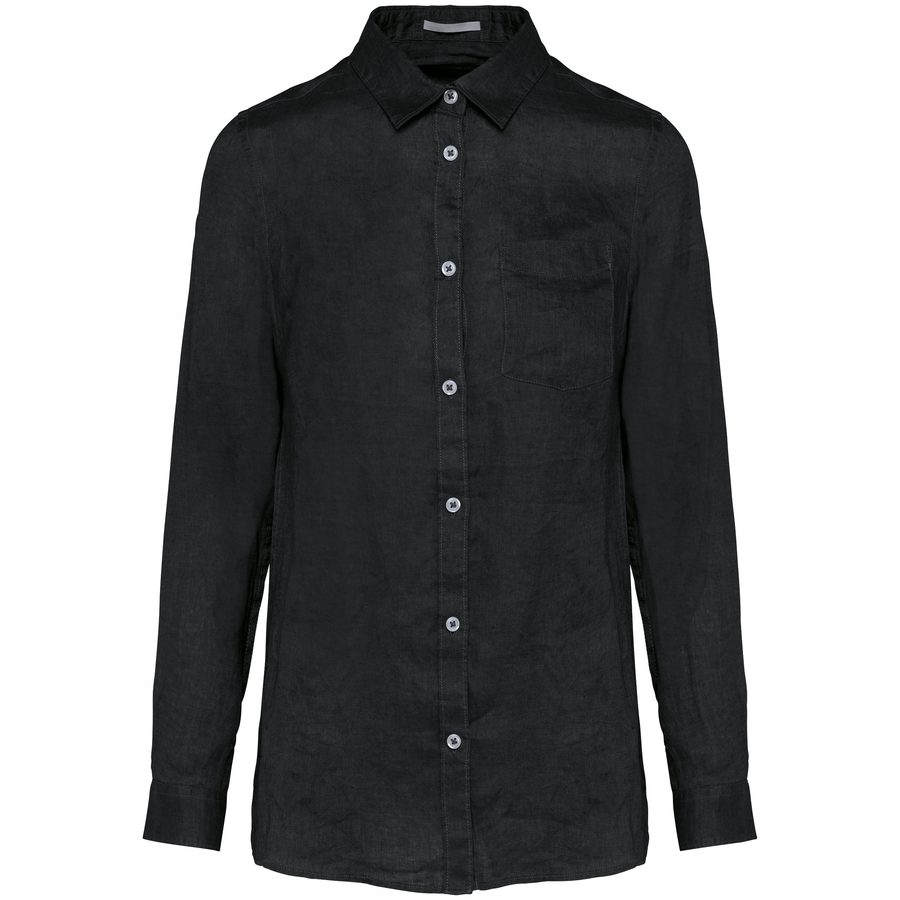 Spasso Leinen-Bluse für Damen NS505 bedrucken