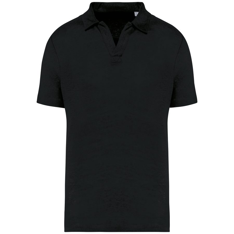 Spasso Herren-Polohemd aus Leinen NS220 bedrucken
