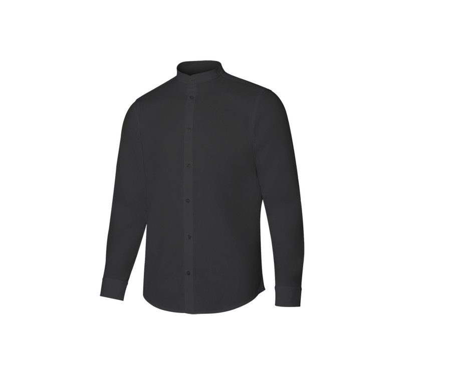 Velilla Men's Long-Sleeve Stretch Shirt 405013S bedrucken