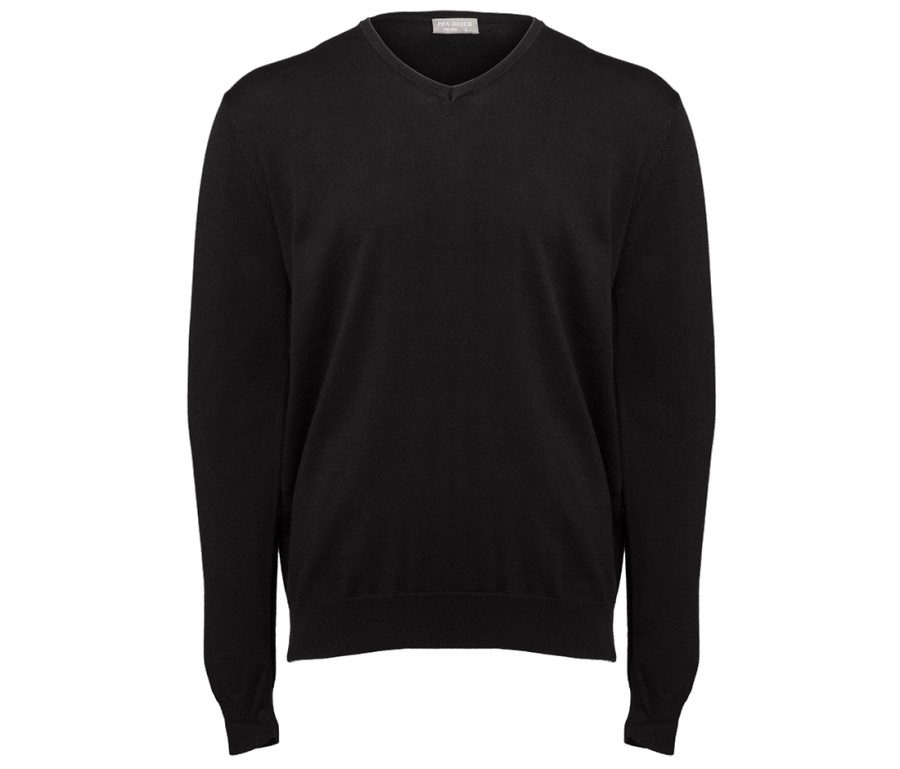 Pen Duick Mens V Neck PK450 bedrucken