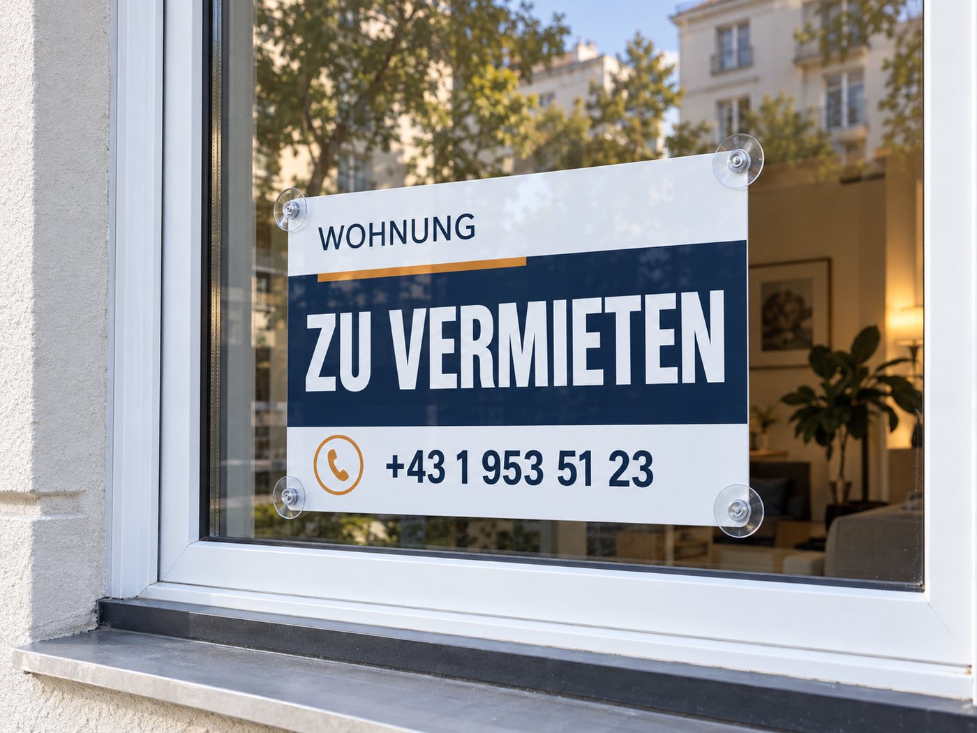 Fensterschilder mit Saugnäpfen in Graz – AbdeX