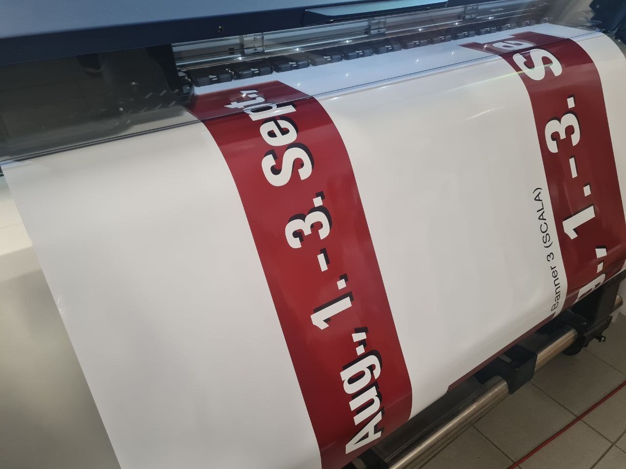 Aufkleber Druck
