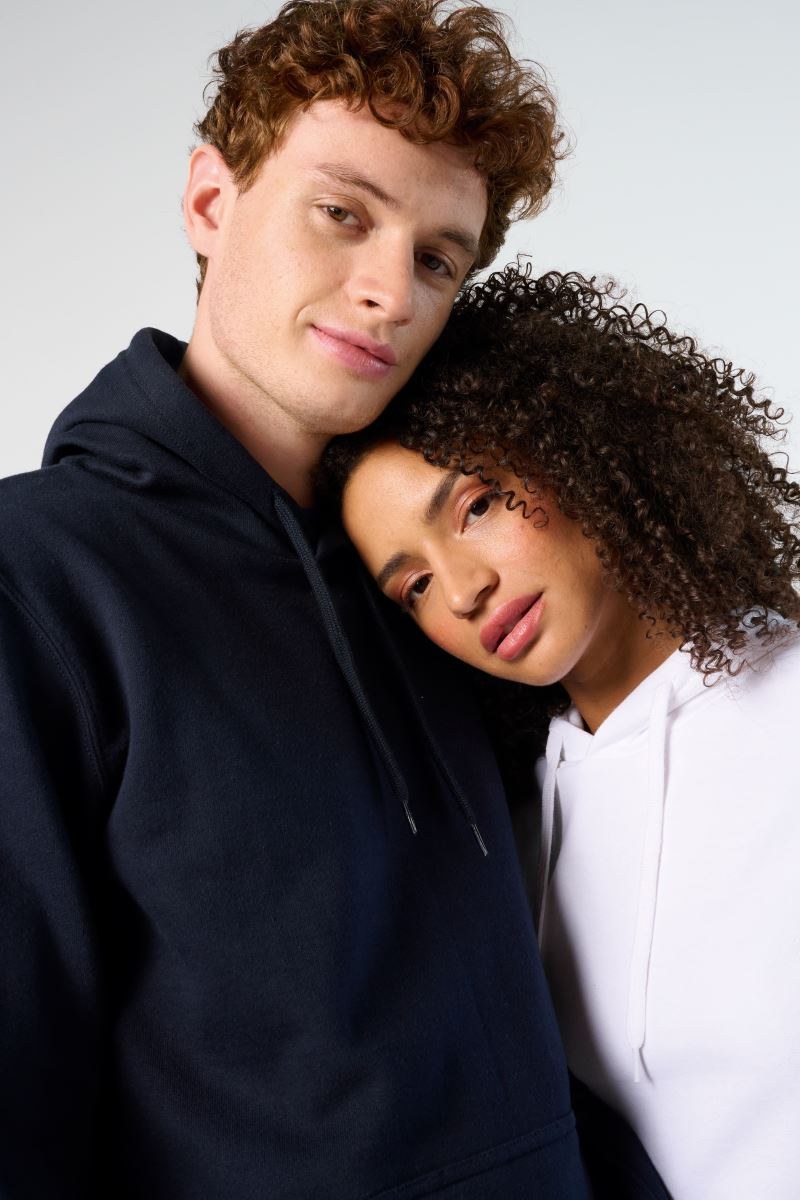 Kapuzen-Sweater Unisex bedrucken – 280 g/m², 14 Farben