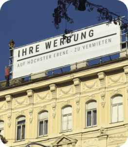 Montage von Netzbanner